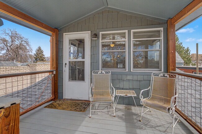 Espacio de terraza privada - 1427 Clayton St Unidad The Treehouse