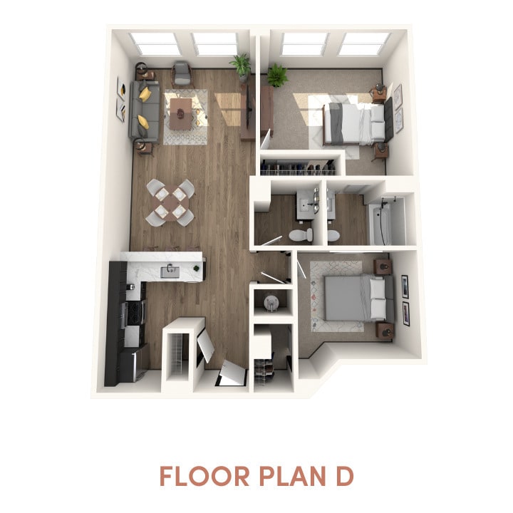Floor Plan - Floorplan D