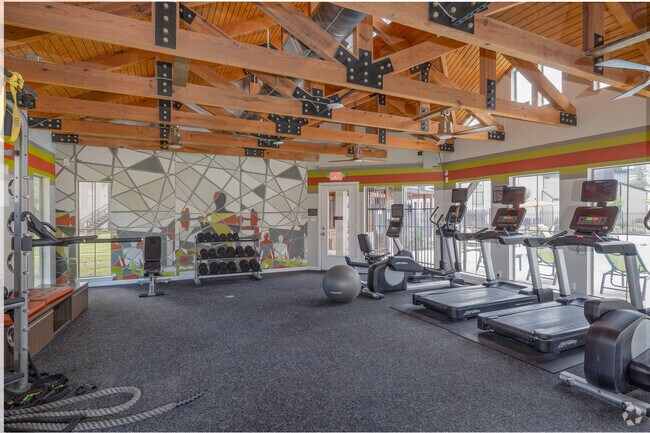 Fitness center - Estates at Cypress