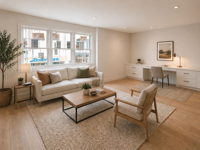 Sala de estar de 2 dormitorios - Residences on Main