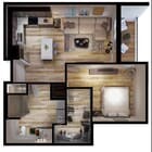 1x1 | Greenwood | 900 SQ FT