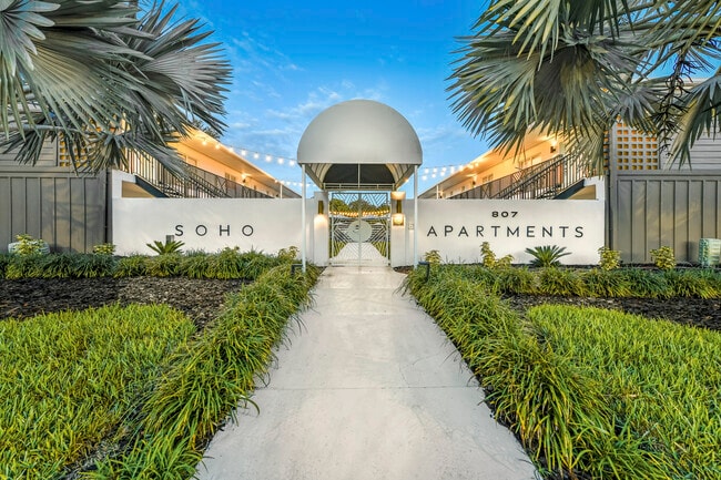 Main Entrance - SoHo Apartments