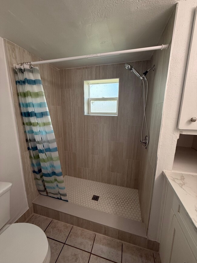 New shower - 1131 5th St SW Unit 4 downstairs