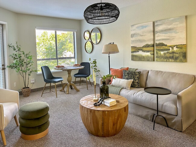 Choose from a studio, one bedroom or two bedroom, with balconies and ample storage - Carlton Senior Living Concord