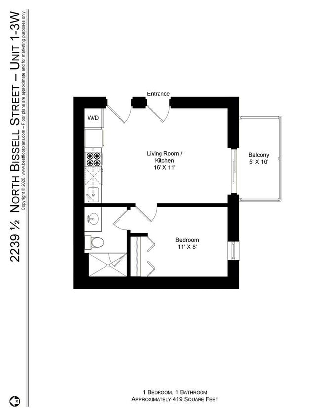 Photo - 2232 N Bissell St Unit 3W