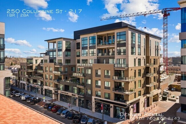 Modern 1 Bed 2 Bath in Cherry Creek North - Modern 1 Bed 2 Bath in Cherry Creek North Condo Unit 217
