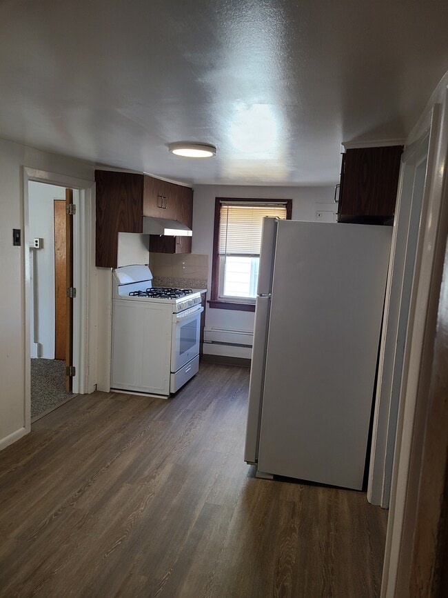 Kitchen view from front door - 131 Depeyster St Unit 2nd Floor
