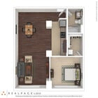 Phillips Luxury Apartments 1B1Ba 745
