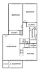 2BR/1BA