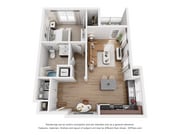 A3 Greene_1Bed_1Bath_832 Sq Ft