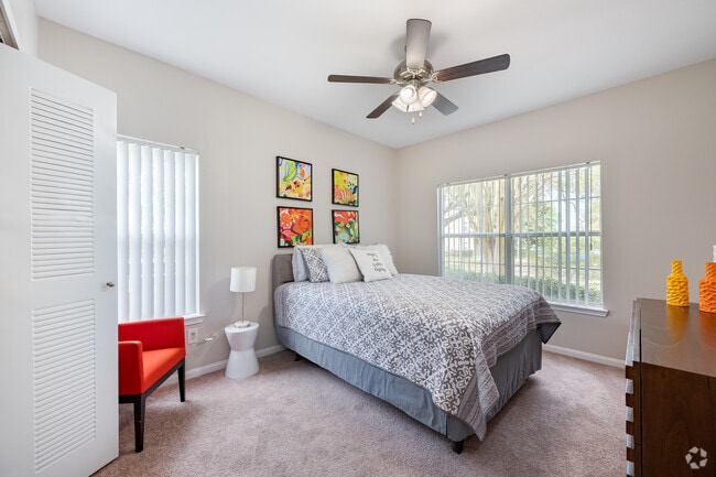 2BD, 2BA Bedroom - Waters Edge Apartments