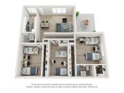 Coronado 3x2 Renovated Floor Plan