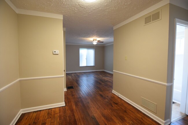 Dining and Living Room, downstairs 1 bedroom