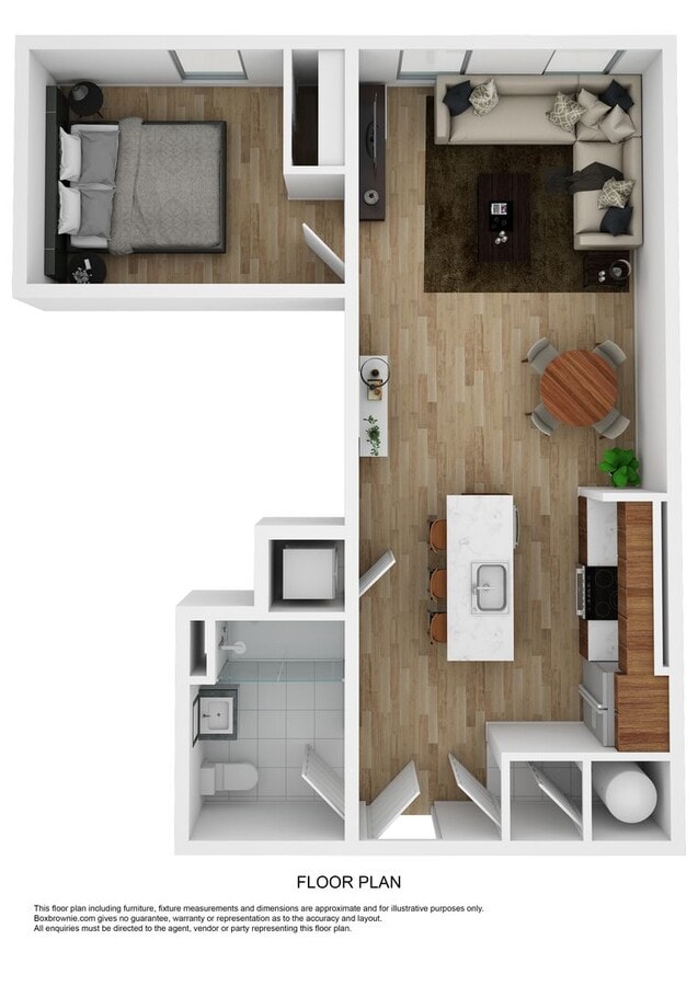 Photo - Extra Large Studio w/ Balcony in Brewerytown! Unit 507