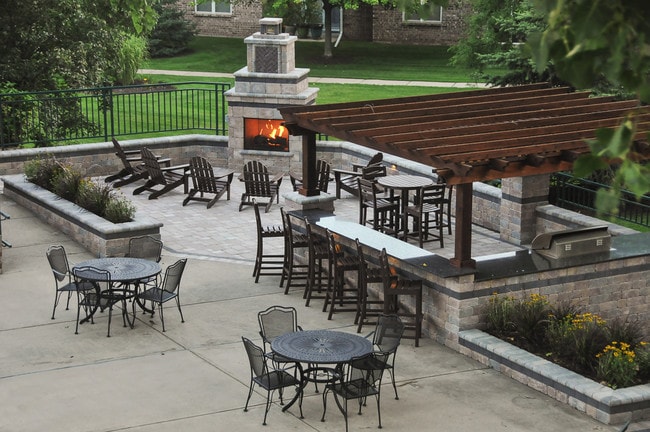 Poolside Gathering Area