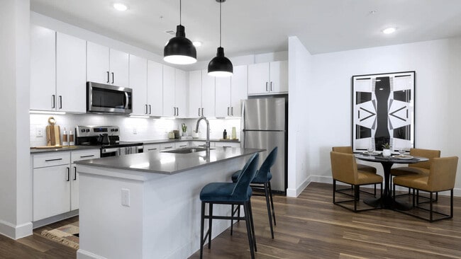 Kitchen with Stainless Steel Appliances