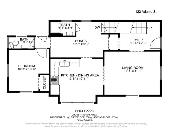 123 Adams St