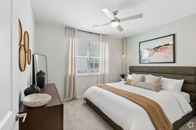 The Juniper 2BR, 2BA - 1,175SF - Primary Bedroom