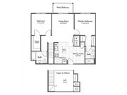 B7L Two Bedroom with Loft