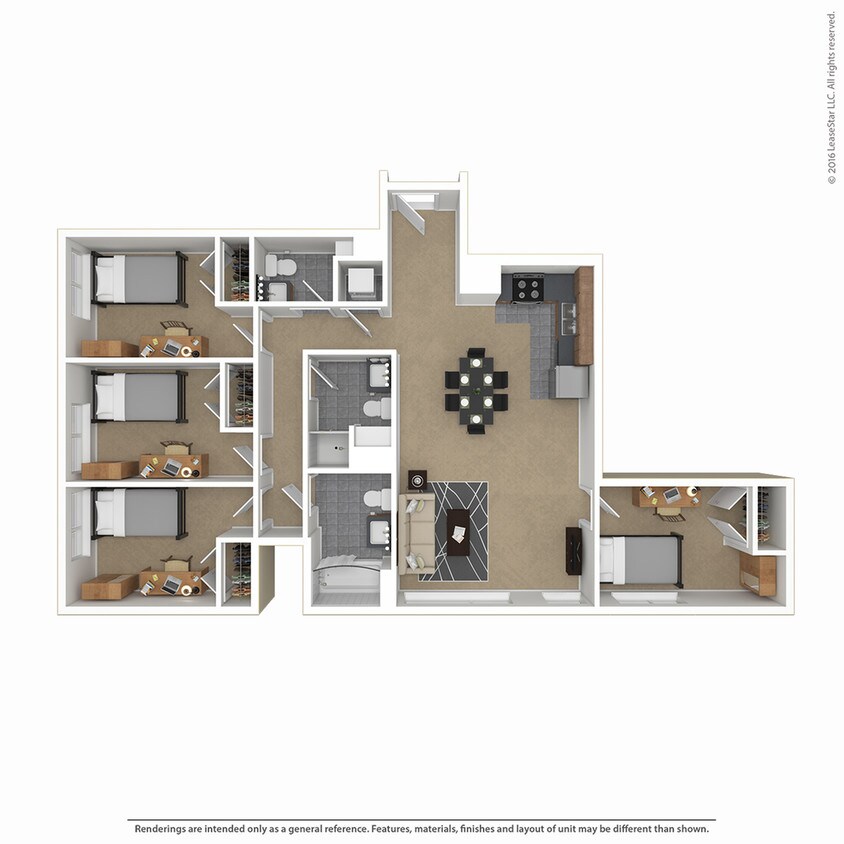 4 Bed, 2.5 Bath - 4 Bed, 2.5 Bath