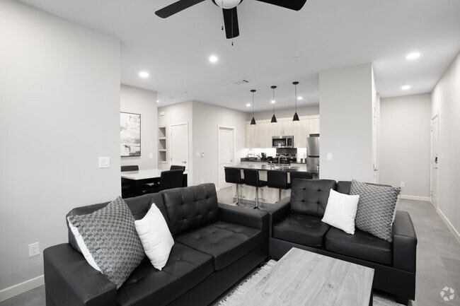 1BR, 1BA - 945SF - Living Room - Palma Vista Apts