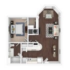 Laurel Oaks - 1 Bedroom, 1 Bath, 767 sq. ft.