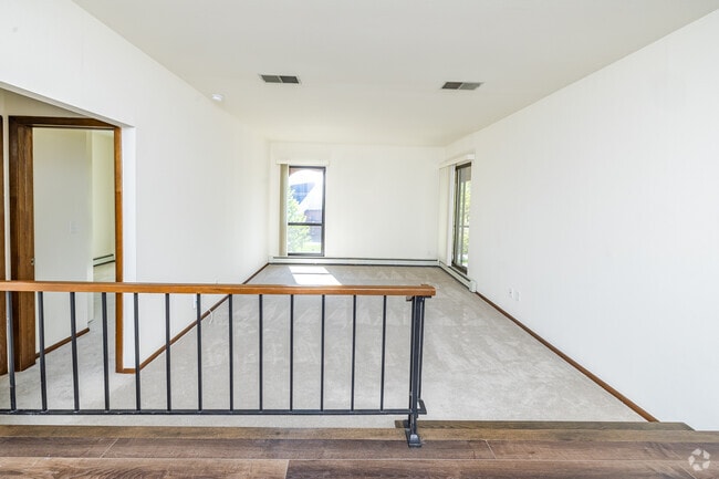 2BR, 2BA - 1,117SF - Living room - Serafino Square Luxury Apartments