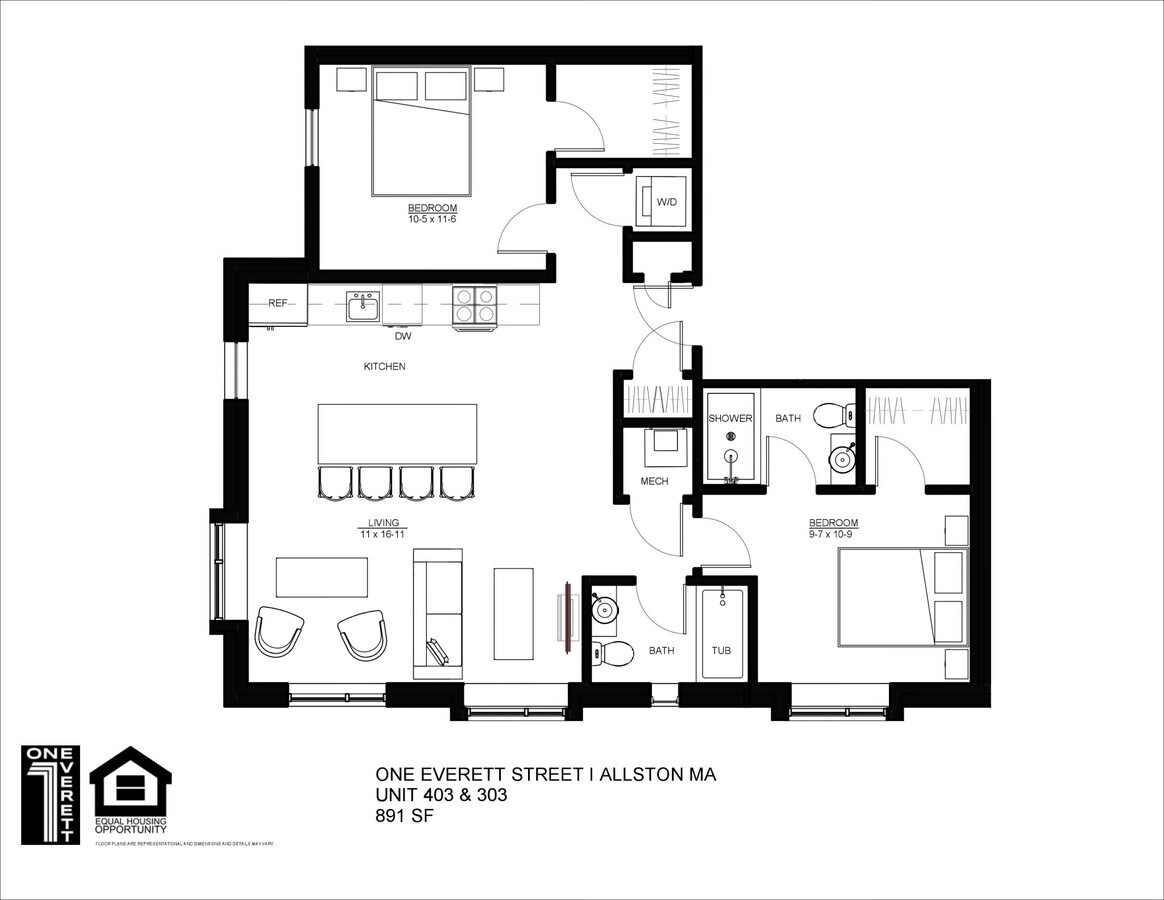 Photo - 1 Everett St Unit 203