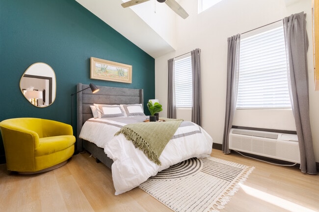 3BR, 2BA - 1,251SF - Primary Bedroom - Whisper Valley at Quartier