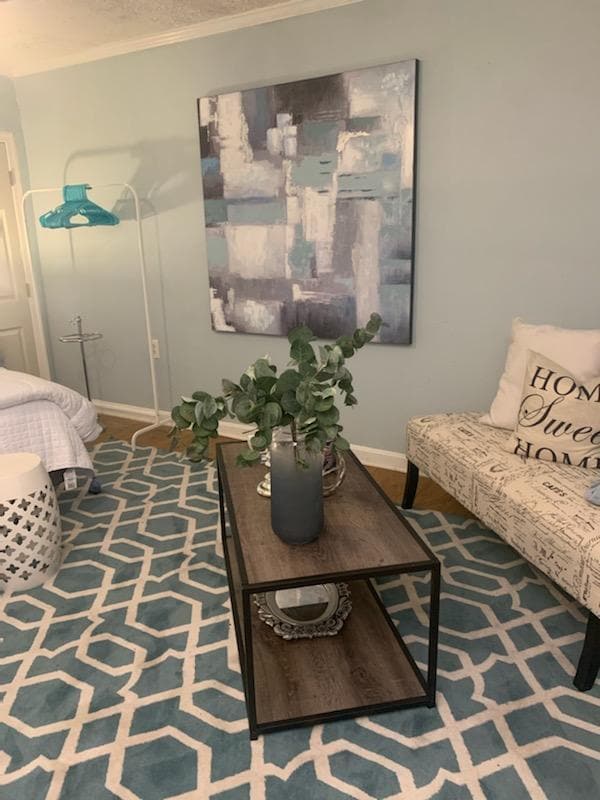 Seating Area - 729 Congress St SE Unit Studio Basement Apartment