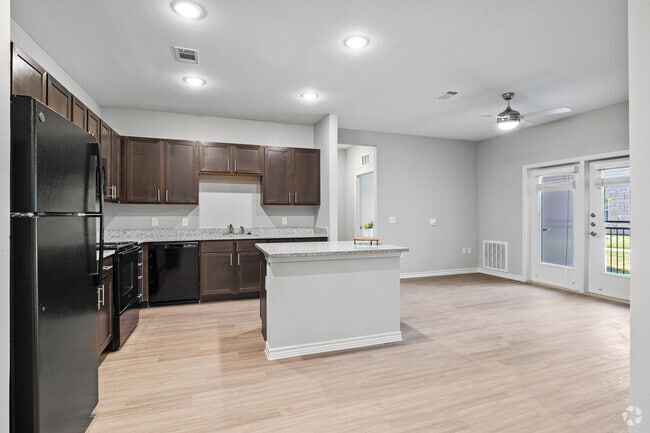 2BR, 2BA - 1,156SF - Living