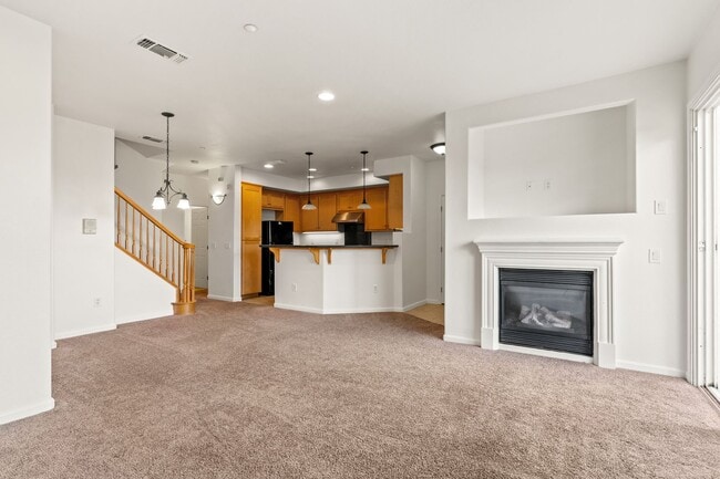 Photo - Spacious 3-Bedroom Dublin Townhome with Private Balcony & Fireplace