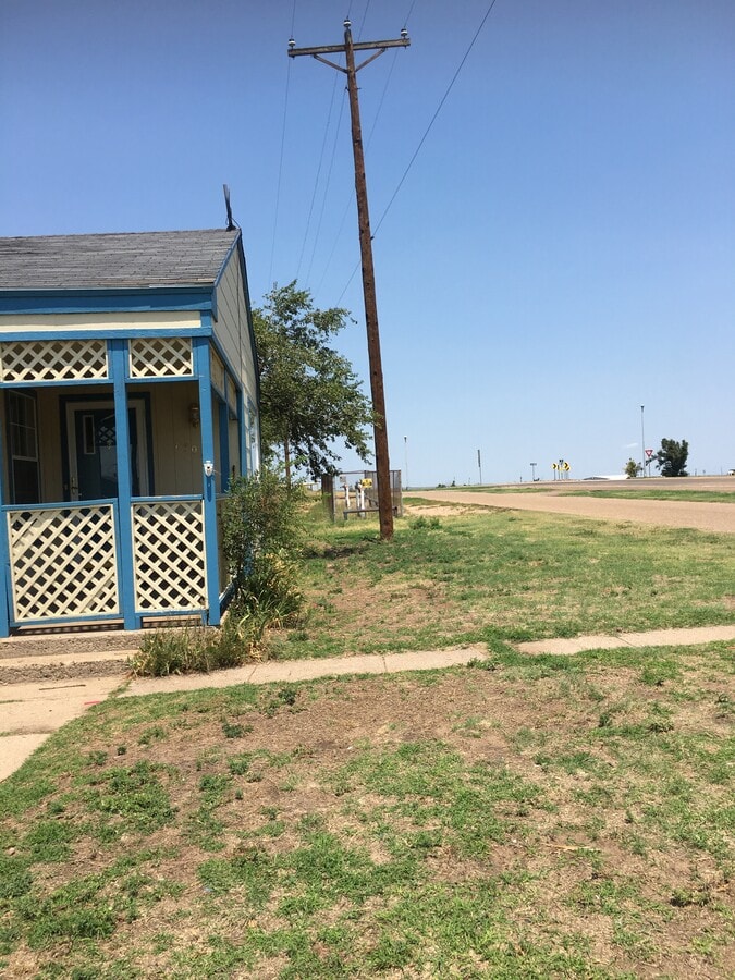 The front of the house - 1507 Cooley Dr