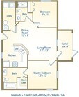 2 Bedroom/ 2 Bath Bermuda