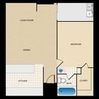 1BR/1BA