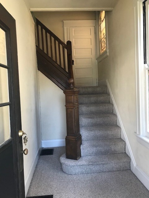 Stairs to 2nd floor - 3530 Shaw Ave Unit Shaw floors 2 and 3