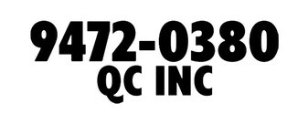 9472-0380 Qc Inc