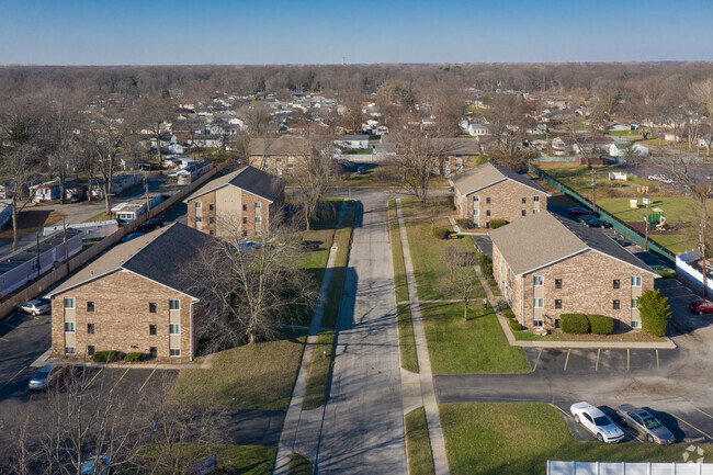 Aerial - Hidden Village Rental