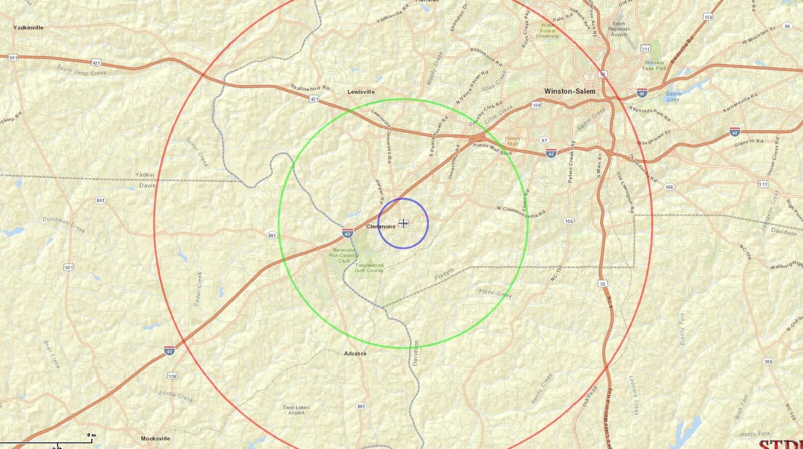 Proximity Map - Arden Manor