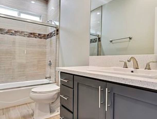 Spacious Modern bathrooms