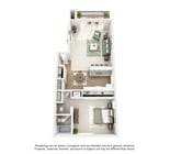 1BR/1BA