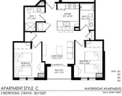 C floor plan