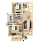B1R floor plan Presley Oaks