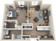 OHP Towers A2 floor plan The Felix @ Our Heroes Place
