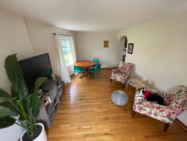 Living room - 1453 Woodbine St Apartments Unit 1