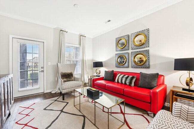 Living Room | Synergy Floorplan 2 Bed 2 Bath 1096 sf