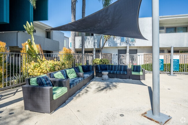 Pool and Spa Seating Area