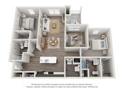 3 Bedroom | 2 Bath | 1231 SF | Renovated