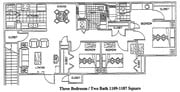 3BR/2BA