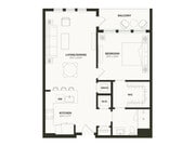 A6 floor plan Cullman House